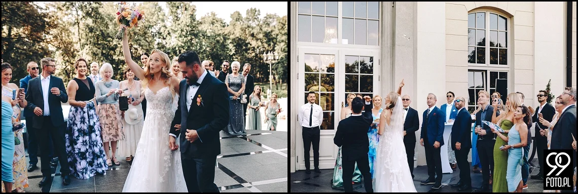 Pałac Goetz, ślub humanistyczny, amerykańskie wesele w Polsce