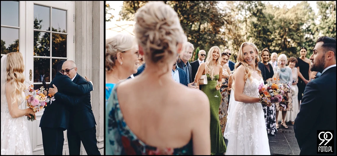 Pałac Goetz, ślub humanistyczny, amerykańskie wesele w Polsce