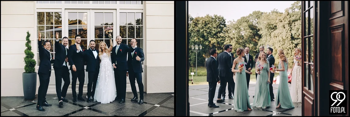 Pałac Goetz, ślub humanistyczny, amerykańskie wesele w Polsce