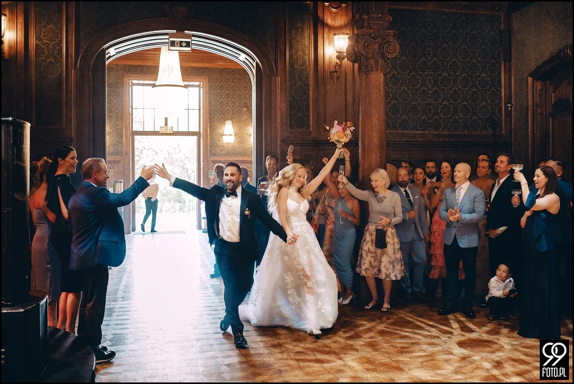 Pałac Goetz, ślub humanistyczny, amerykańskie wesele w Polsce