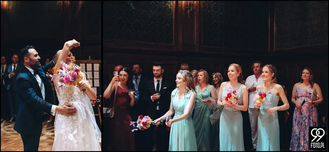 Pałac Goetz, ślub humanistyczny, amerykańskie wesele w Polsce