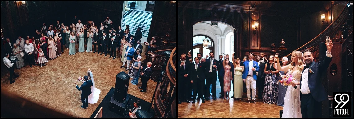 Pałac Goetz, ślub humanistyczny, amerykańskie wesele w Polsce