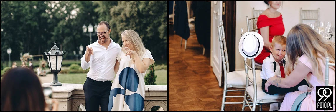 Pałac Goetz, ślub humanistyczny, amerykańskie wesele w Polsce