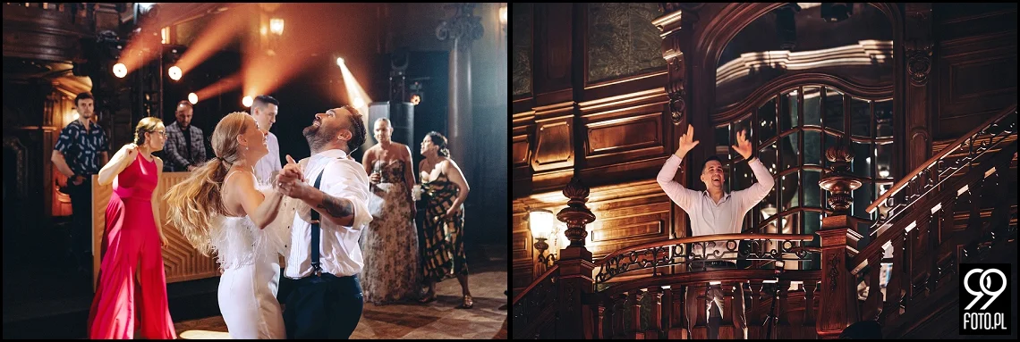 Pałac Goetz, ślub humanistyczny, amerykańskie wesele w Polsce