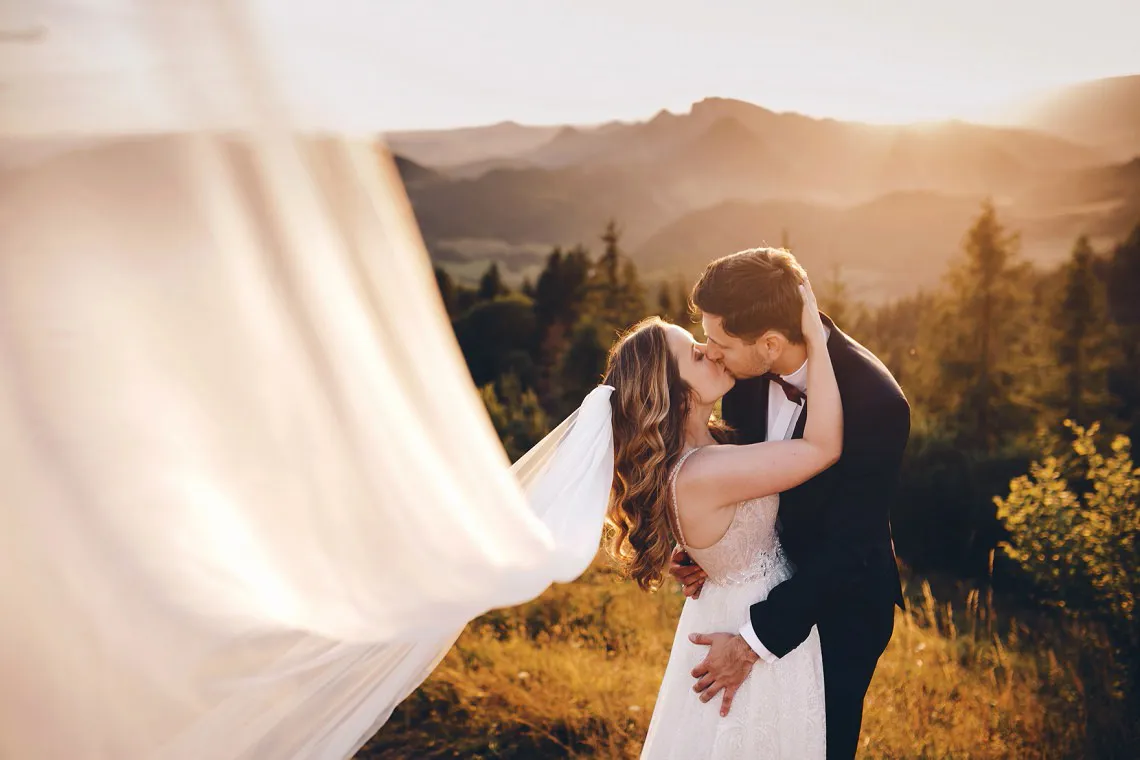 miejska sesja ślubna