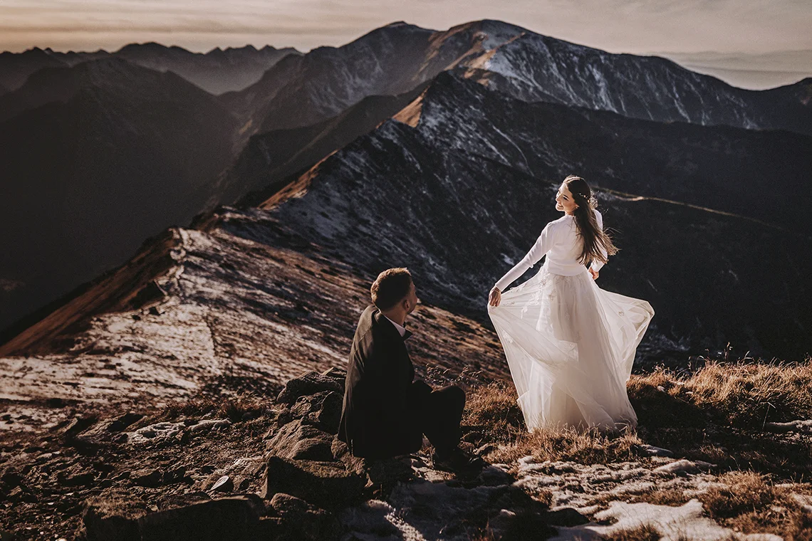 plener ślubny Kasprowy Wierch