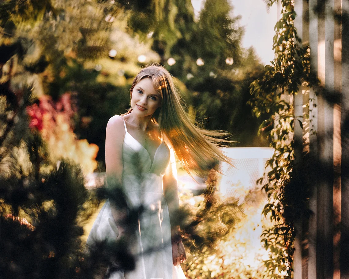 miejsce na plener ślubny Brzoskwinia Ogród