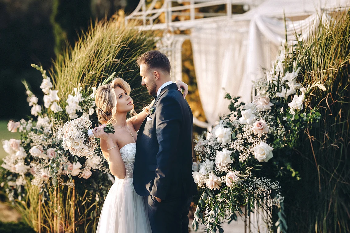 plener w dniu ślubu Gościniec Banasiówka